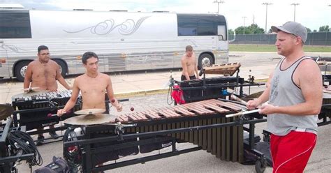 Santa Clara Vanguard rehearses in Emporia .